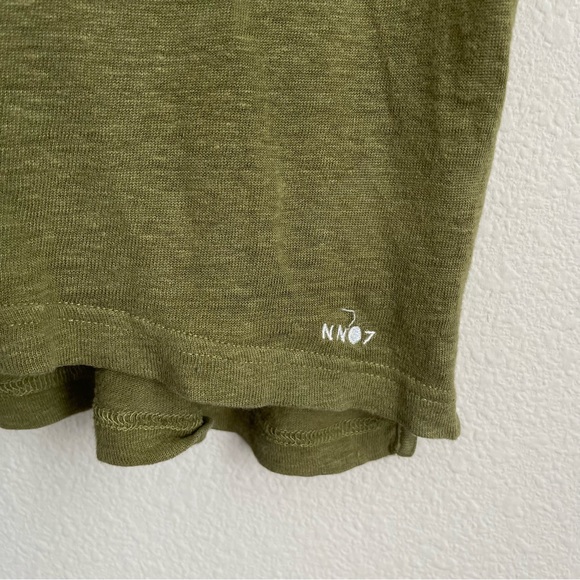 NN07 100% Linen Short Sleeve Tee T Shirt - Picture 3 of 5